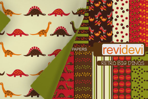 Dinosaur Retro Patterns: A Strategic Design Resource for Modern Creatives