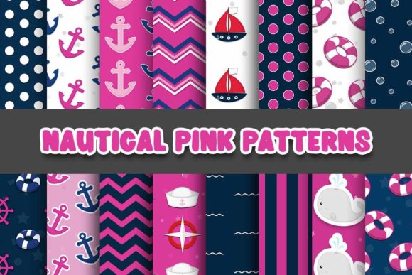 Exploring Nautical Pink Digital Papers Patterns: A Complete Guide to Creative Design