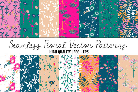 Floral Vector Patterns Flower Pattern: A Seamless Resource for Creative Projects