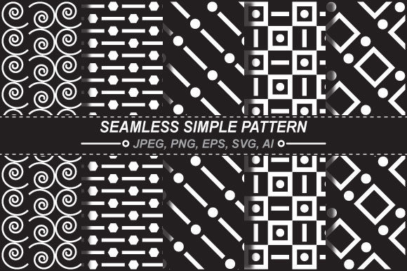 Minimalist Basic Patterns: Simple Geometry for Everyday Design