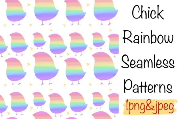 The Creative Versatility of Chick Rainbow Seamless Patterns in Modern Design