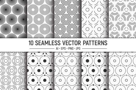 Unlocking Creative Potential with Seamless Circles Vector Patterns